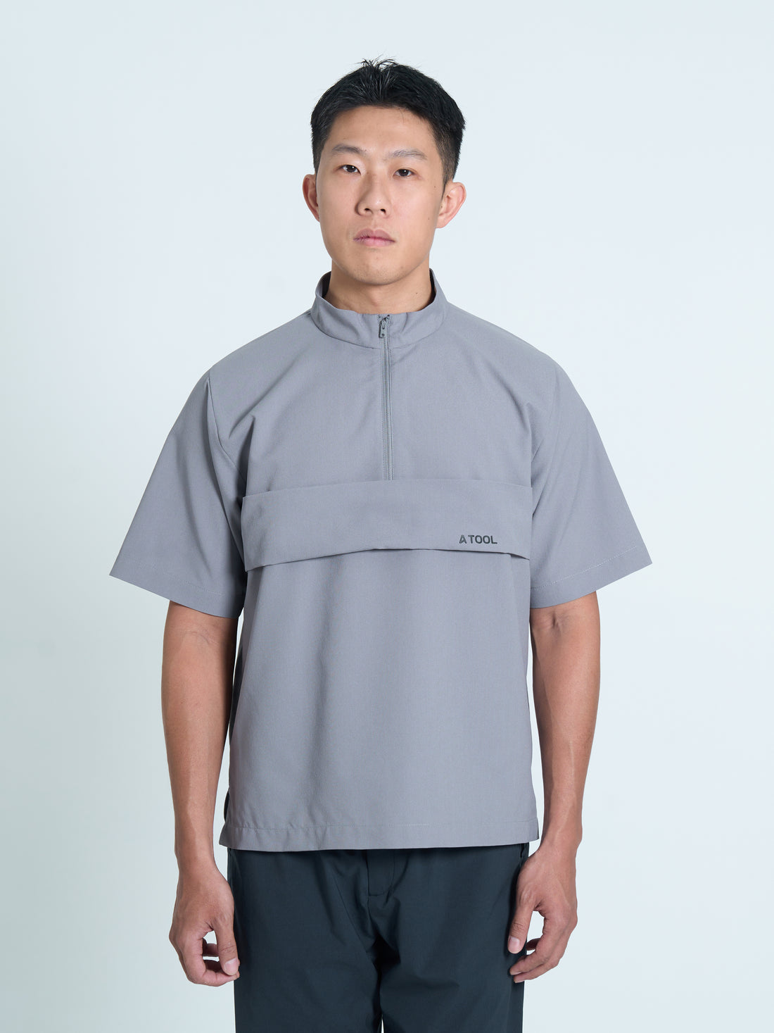 SHORT-SLEEVE QUARTER ZIP FG