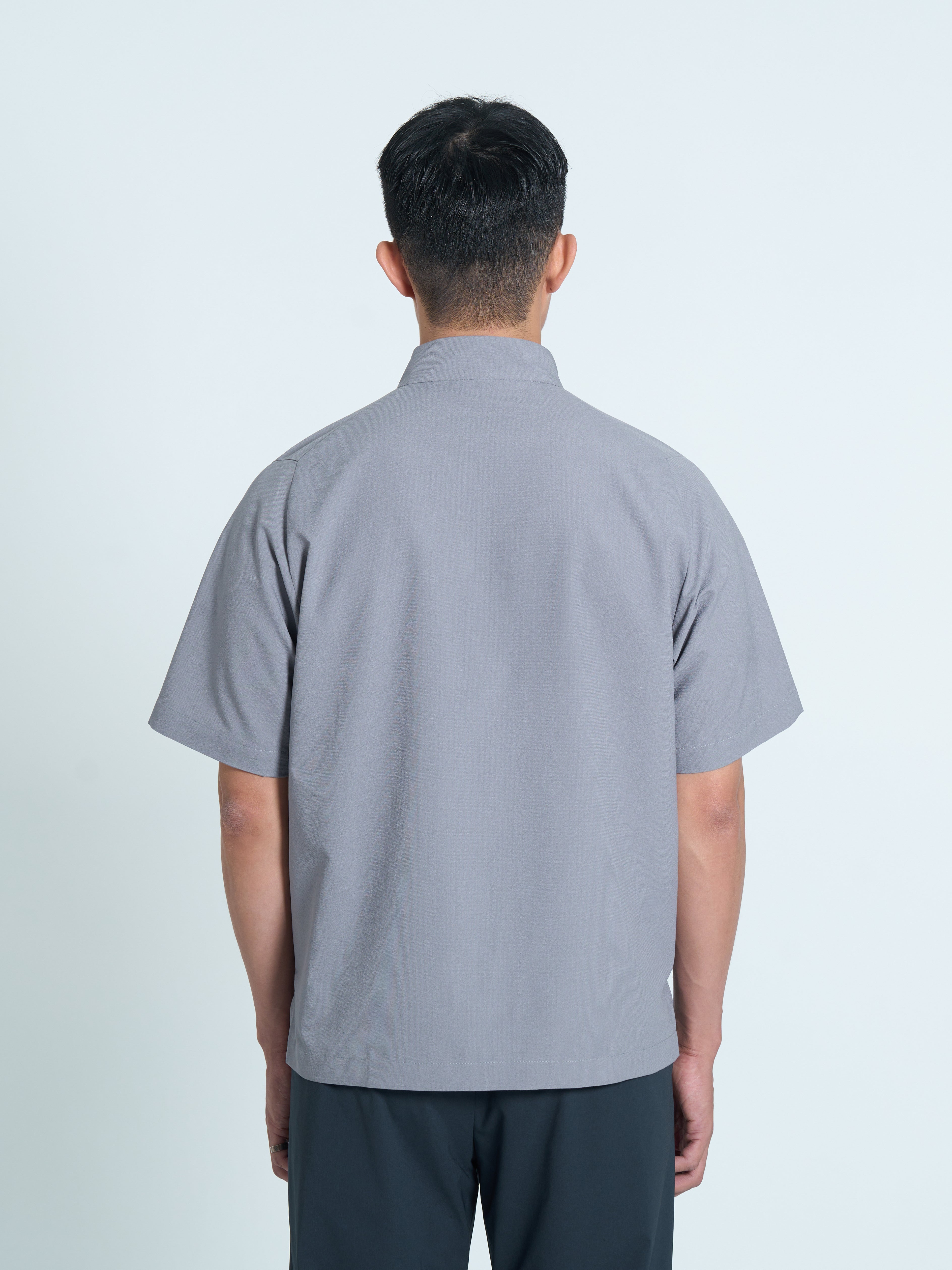 SHORT-SLEEVE QUARTER ZIP FG